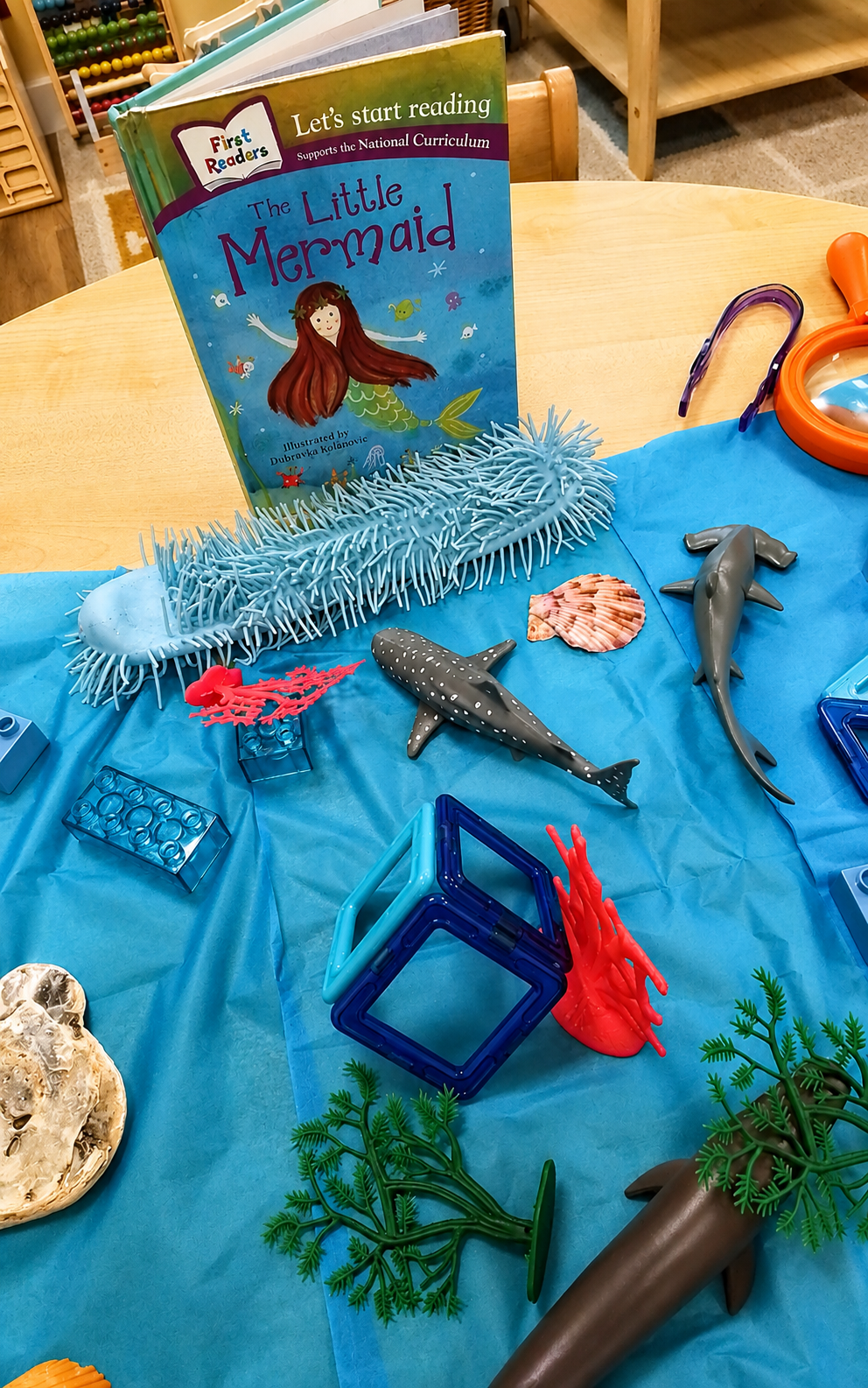 Mermaid invitation to play